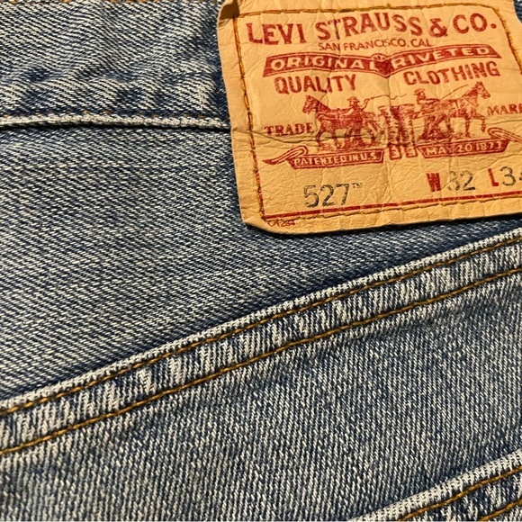 Levi’s cut off 527 shorts sz 32 - Picture 4 of 7